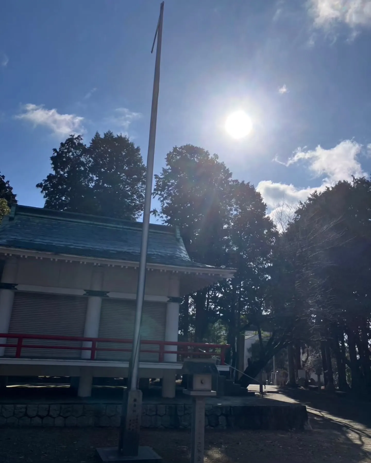 西尾市の米津神社へ新年のご祈祷へ　