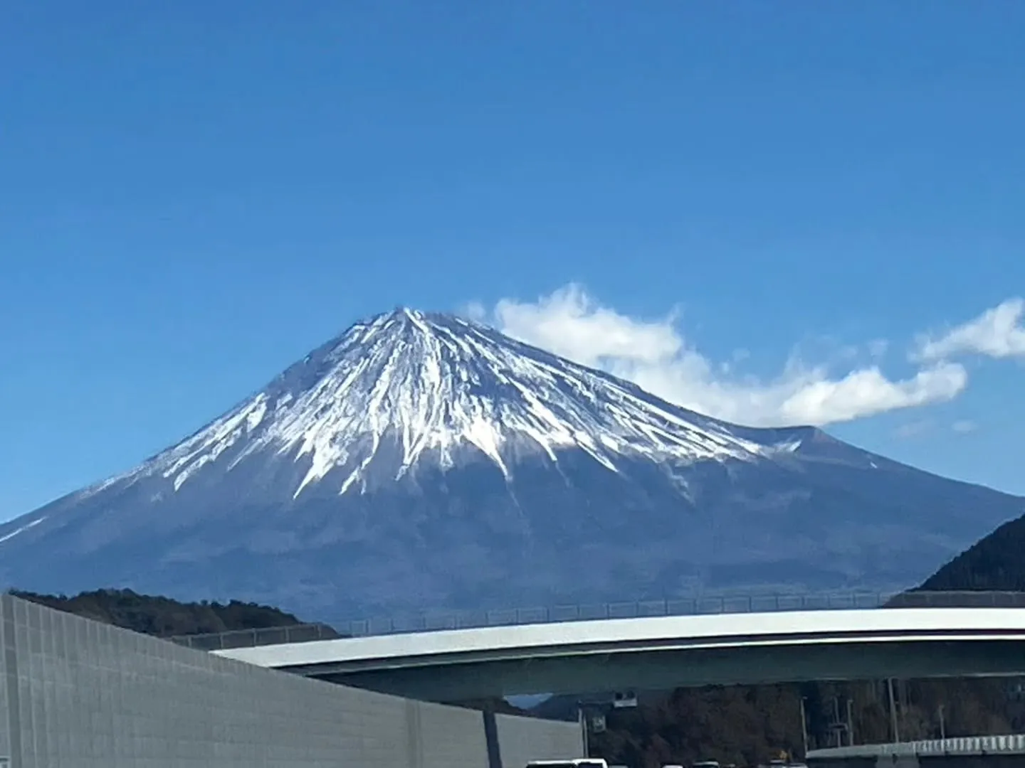 先日、移動中に富士山🗻