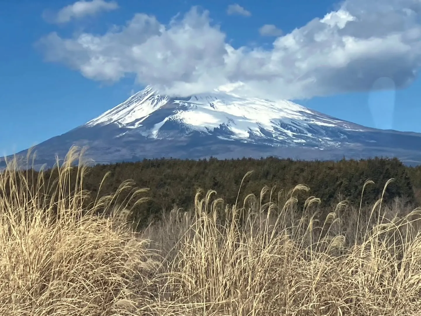 先日、移動中に富士山🗻