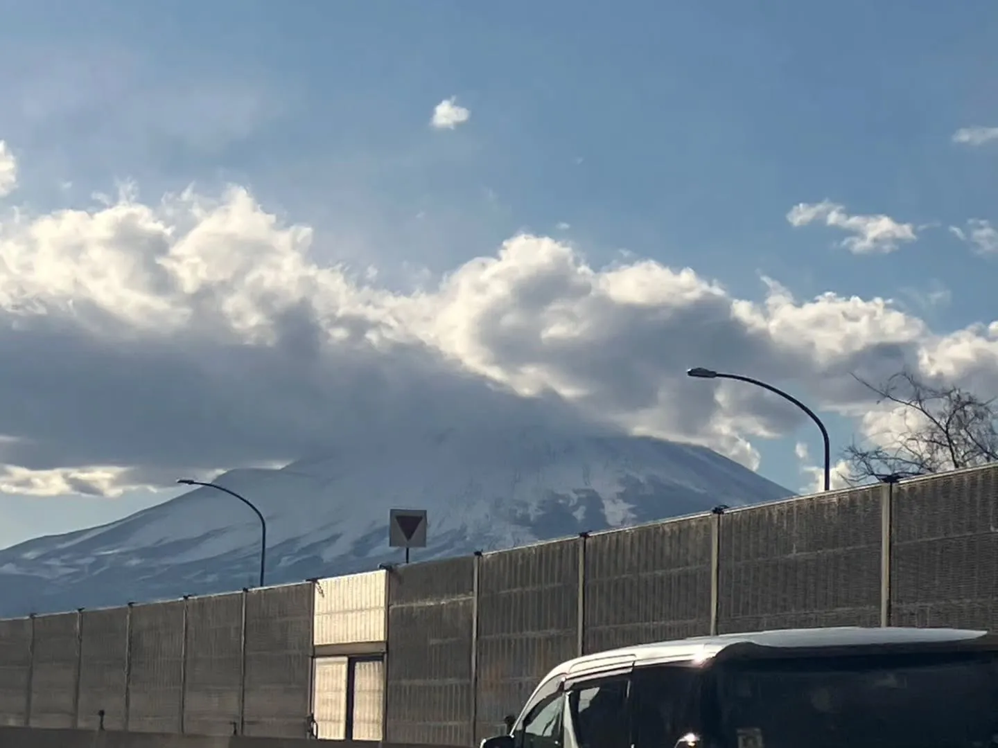 先日、移動中に富士山🗻