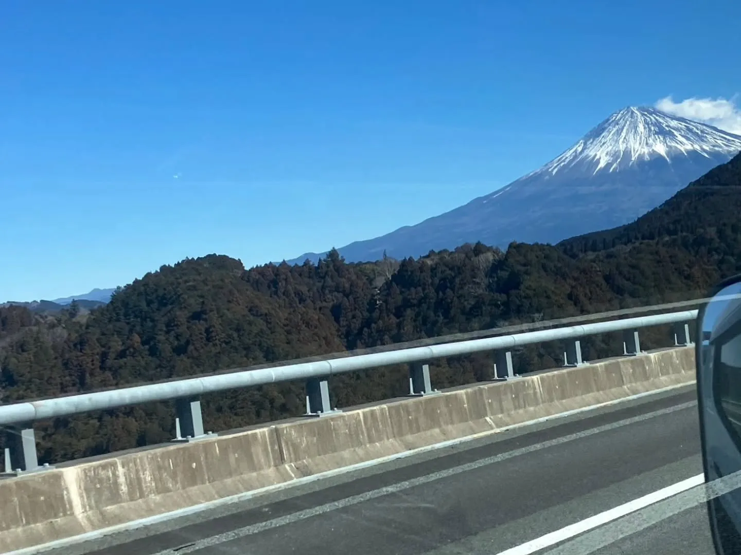 先日、移動中に富士山🗻