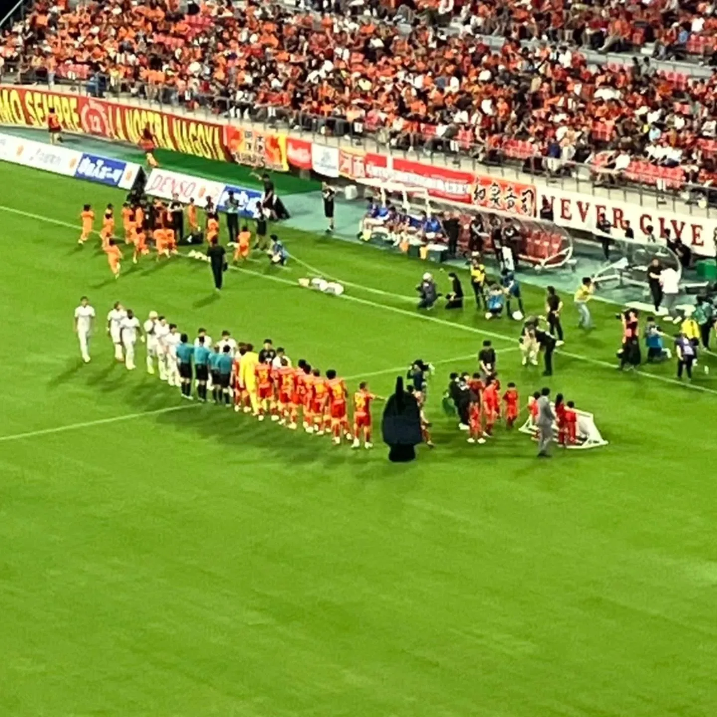 サッカーＪ1  名古屋グランパスエイトＶＳ清水エスパルスの試...