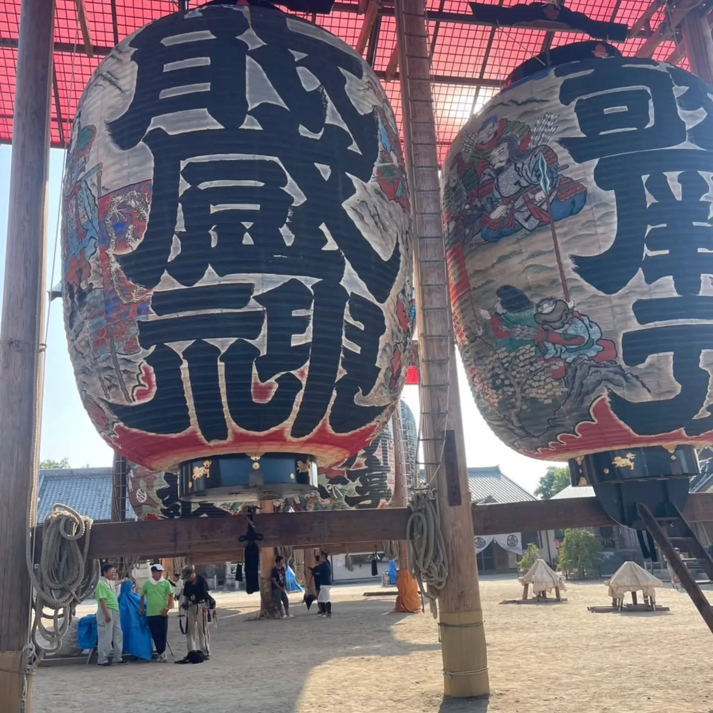 西尾市は一色の三河一色大提灯まつりに行ってきました☆