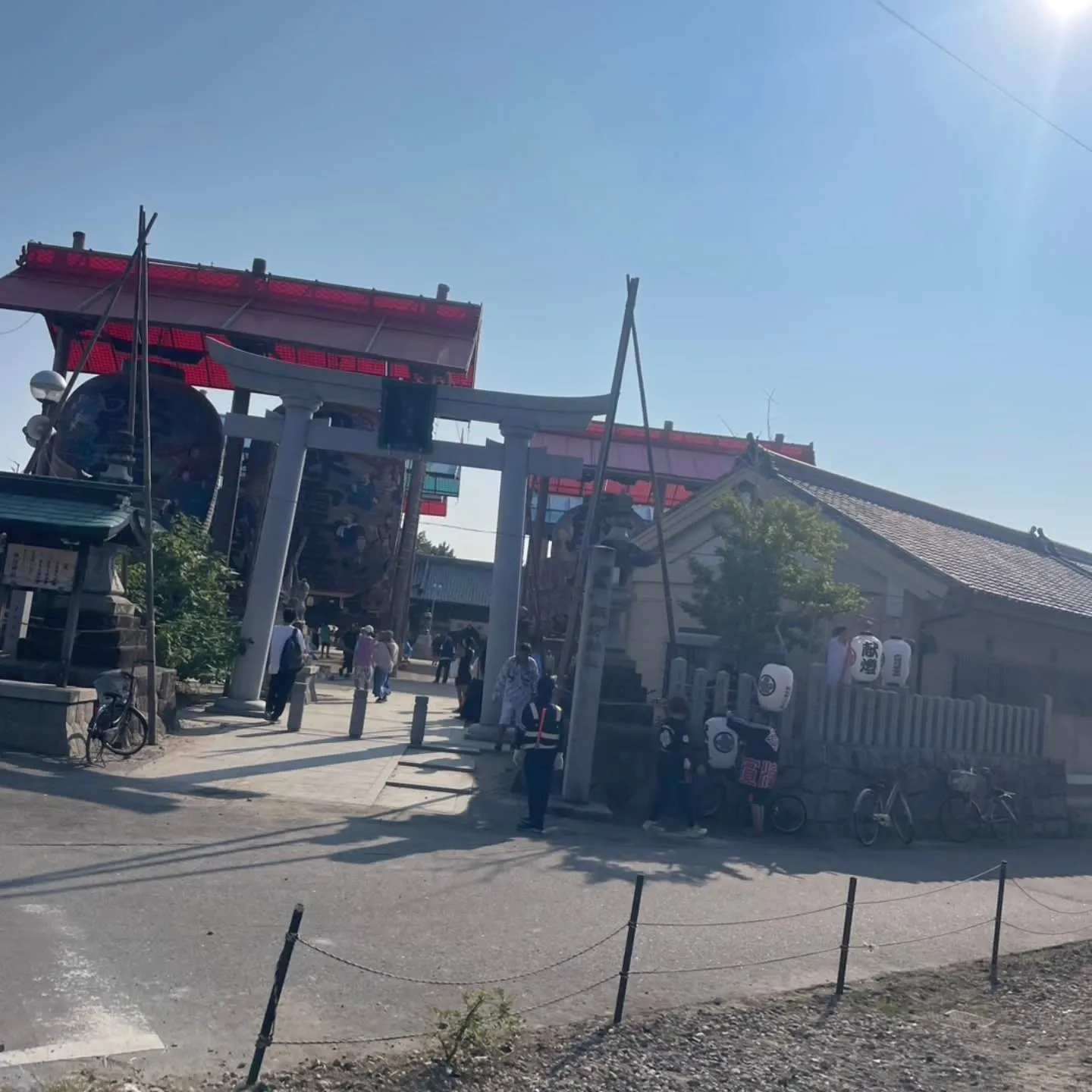 西尾市は一色の三河一色大提灯まつりに行ってきました☆