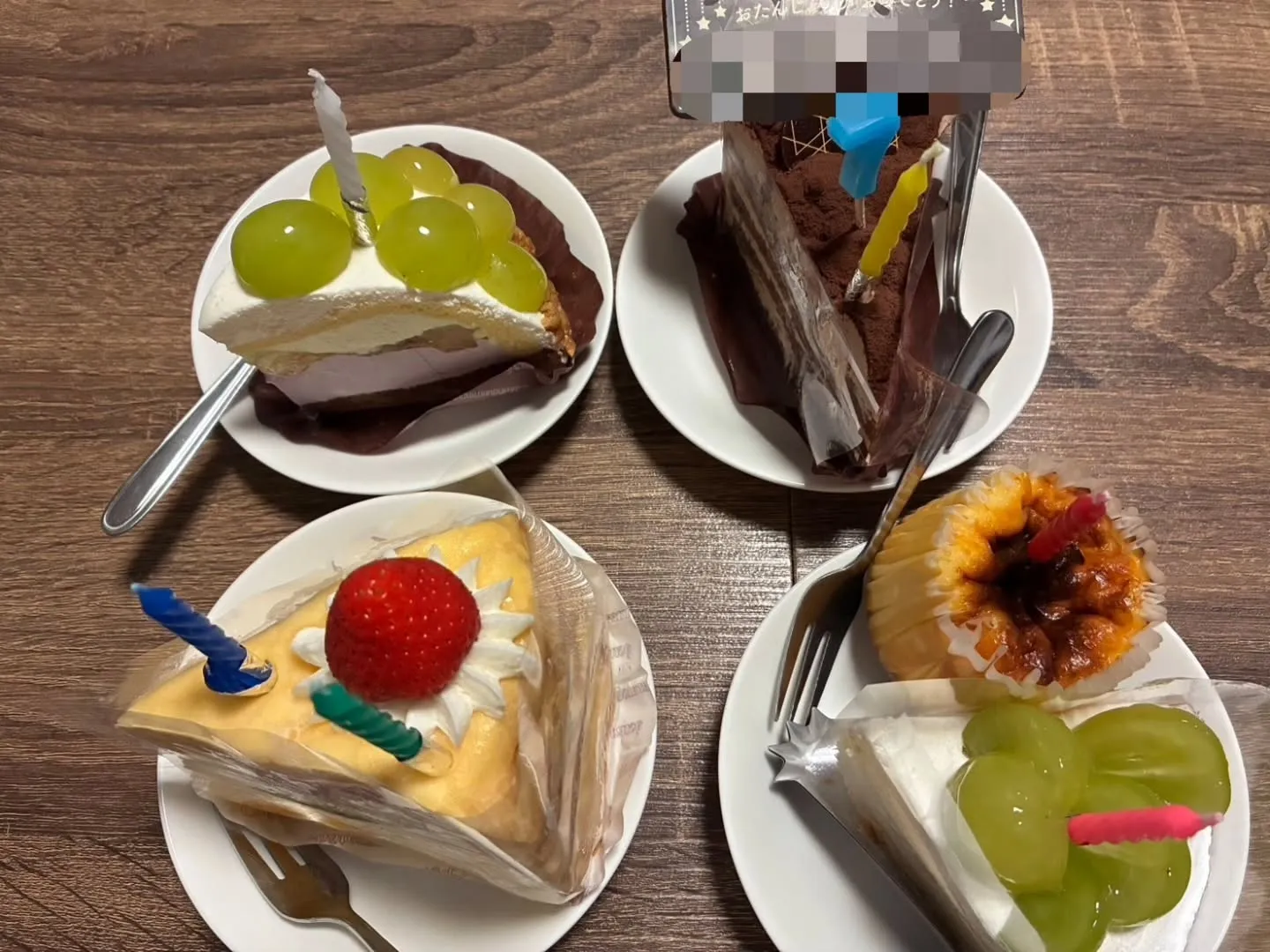 先日下の子のお誕生日でどこのケーキ食べたい?と聞いたらシャト...
