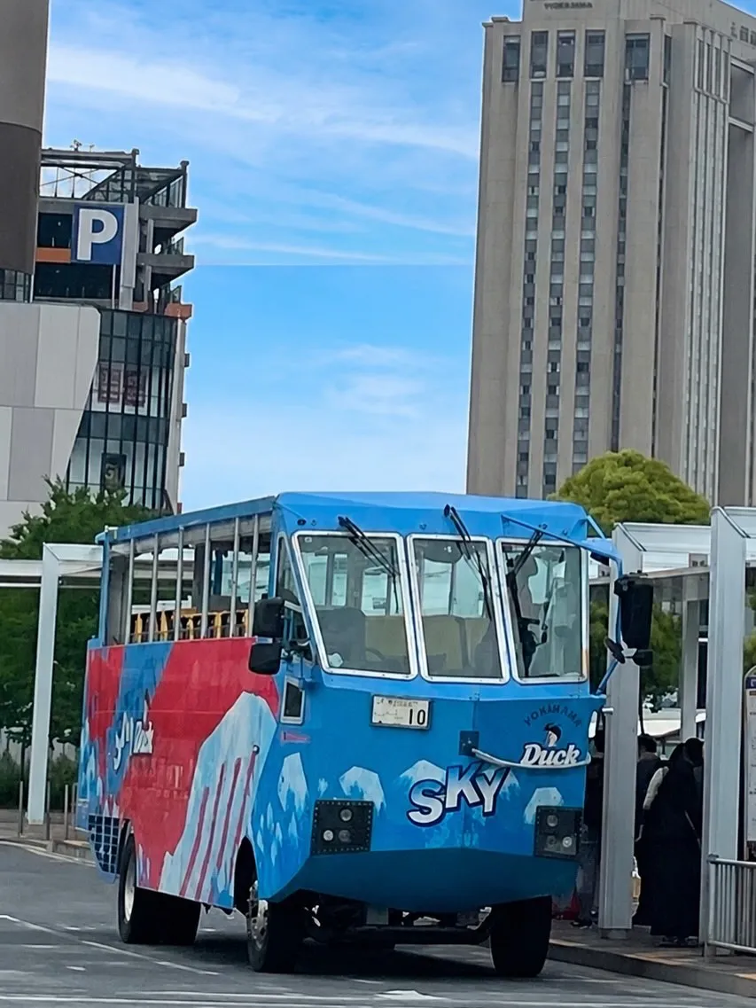 先日、東京お台場で水陸両用バス『スカイダック』に乗って来まし...